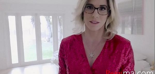  Jingle Bells With Blonde MILF Mom- Cory Chase